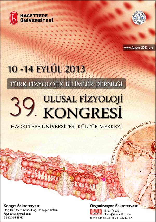 Türk Fizyolojik Bilimler Derneği 39. Ulusal Fizyoloji Kongresi (2013)